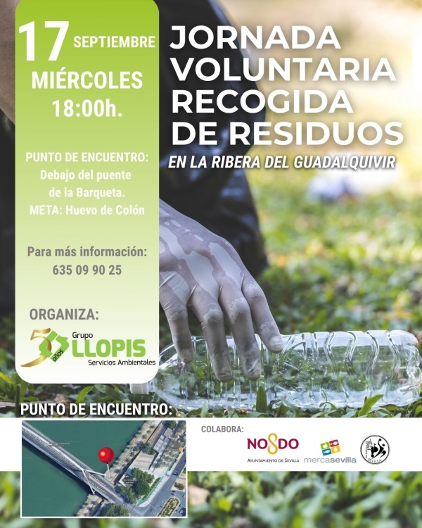 &Uacute;ltimas horas para participar en la recogida voluntaria de residuos de Grupo Llopis el mi&eacute;rcoles