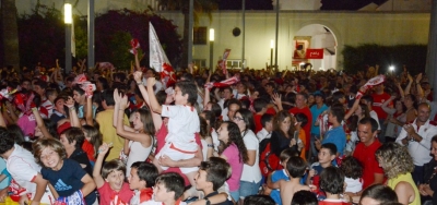 Los tomareños podrán ver la final de la Europa League Sevilla - Liverpool en una pantalla gigante