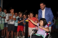 Los ni&ntilde;os, protagonistas del  alumbrado de la Feria de San Gin&eacute;s