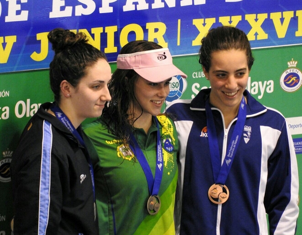 Andrea Melendo del Club Nataci&oacute;n Mairena Campeona de Espa&ntilde;a Junior y M&iacute;nima para el Campeonato de Europa