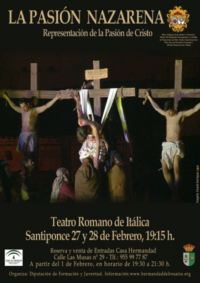 Vuelve la Pasi&oacute;n Nazarena al Teatro Romano de It&aacute;lica
