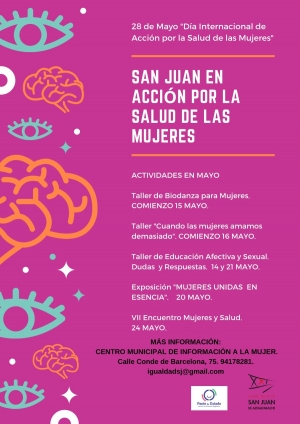 San Juan de Aznalfarache reivindica acci&oacute;n por la salud de las mujeres con talleres de sensibilizaci&oacute;n y conferencias