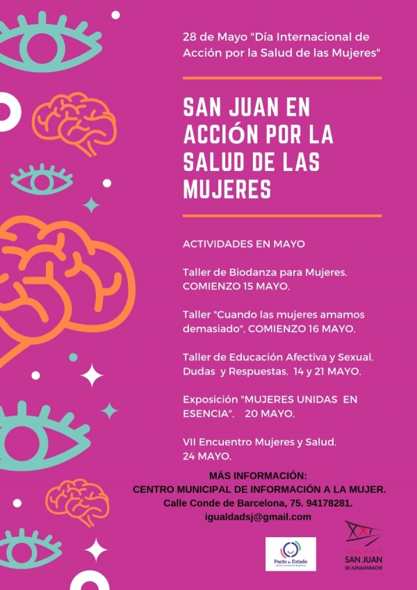 San Juan de Aznalfarache reivindica acción por la salud de las mujeres con talleres de sensibilización y conferencias