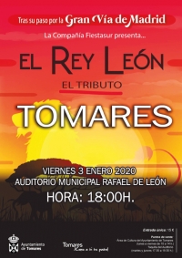 El Ayuntamiento de Tomares programa unas Navidades muy musicales con el Rey Le&oacute;n, La Cenicienta y Tom Sawyer