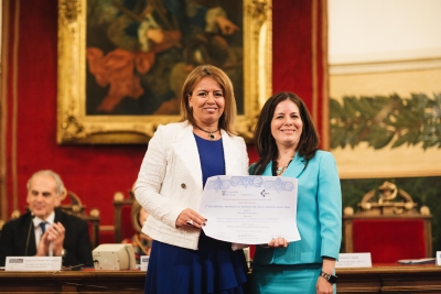 El Hospital San Juan de Dios del Aljarafe recibe el Premio a la Innovaci&oacute;n en la Gesti&oacute;n Sanitaria de la C&aacute;tedra Celgene