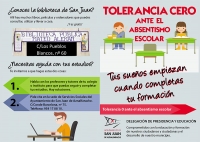 En San Juan ponen en marcha una campa&ntilde;a contra el absentismo durante los meses de abril y mayo