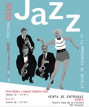 El Festival Internacional de Jazz de Gines se celebra el 11 y 16 de noviembre