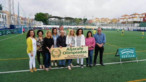 Las I Aljarafe-Olimpiadas celebradas el pasado fin de semana contaron con la participaci&oacute;n de 1.500 ni&ntilde;os y ni&ntilde;as de la Comarca