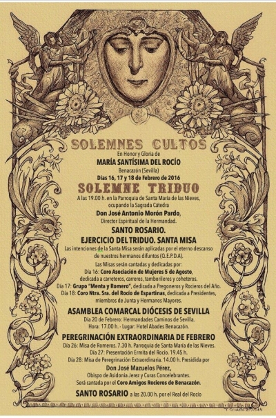 Benacaz&oacute;n acoge la Asamblea Comarcal de Hermandades del Roc&iacute;o de la Di&oacute;cesis de Sevilla