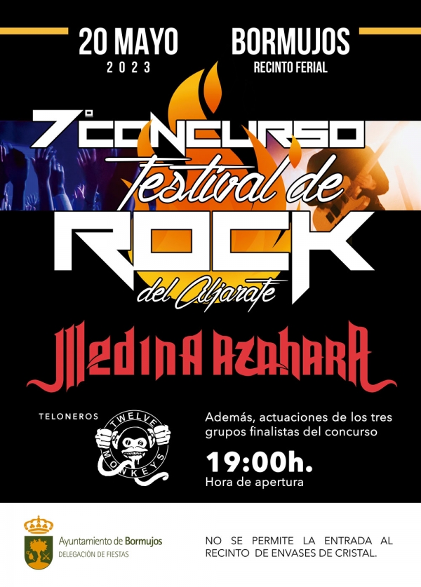 Medina Azahara, protagonista del 7º concierto de rock del Aljarafe