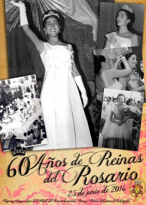 Gran desfile de Reinas del Rosario en Carri&oacute;n de los C&eacute;spedes