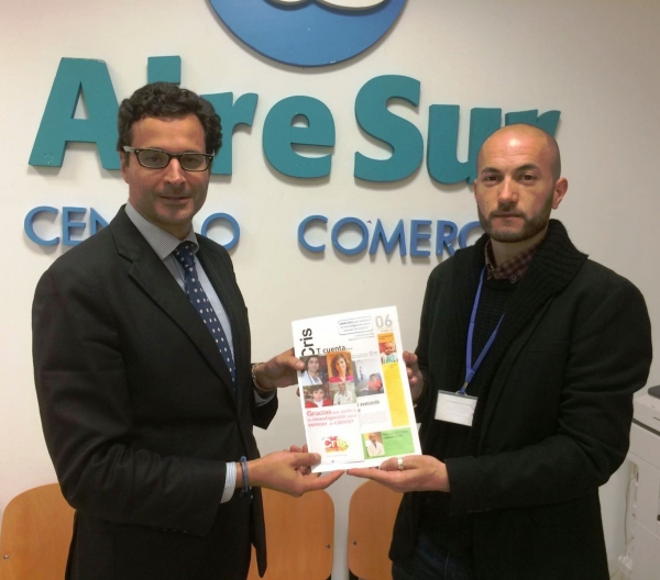 El Centro Comercial AireSur firma un acuerdo de colaboraci&oacute;n con la Fundaci&oacute;n &ldquo;Cris contra el C&aacute;ncer&rdquo;