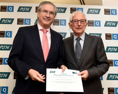 Premio Nacional a instituci&oacute;n sociosanitaria para el Hospital San Juan de Dios del Aljarafe