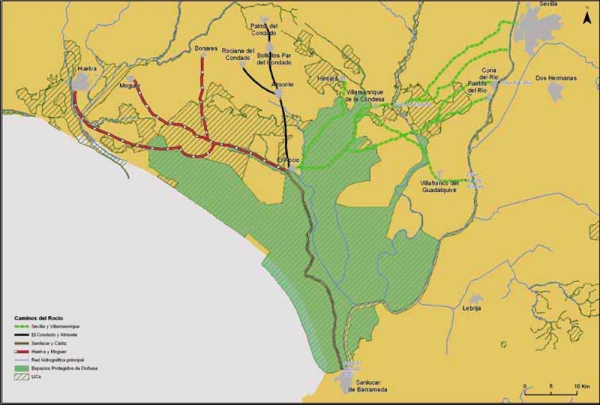 Coria del R&iacute;o ha solicitado a la Junta la mejora de los caminos de Almensilla y Rianzuela que supondr&aacute;n una inversi&oacute;n de medio mill&oacute;n de euros
