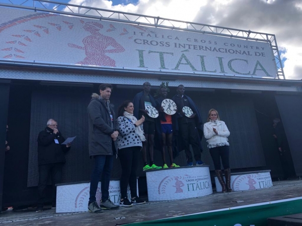 Alta participación en la XXXVII edición del Cross de Itálica