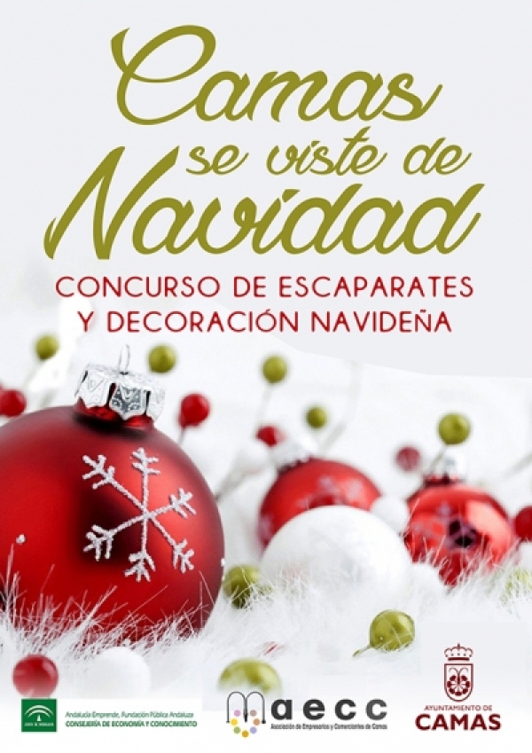 Compra en Camas tambi&eacute;n en Navidad y participa en el concurso de escaparates navide&ntilde;os