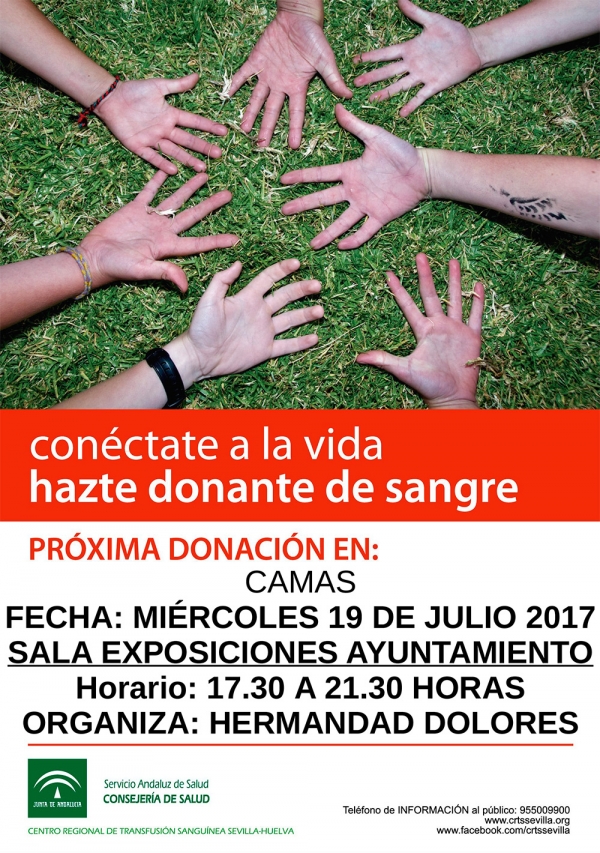 Campa&ntilde;a de donaci&oacute;n de sangre en Camas