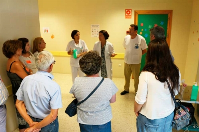 El Hospital San Juan de Dios del Aljarafe inicia una campa&ntilde;a de formaci&oacute;n en higiene de manos para los familiares de los pacientes