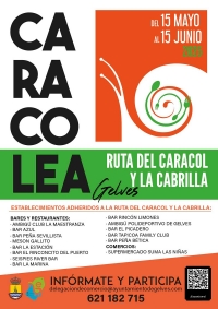 Gelves apuesta por el turismo gastron&oacute;mico y el comercio local con una nueva edici&oacute;n de la Ruta del Caracol y la Cabrilla