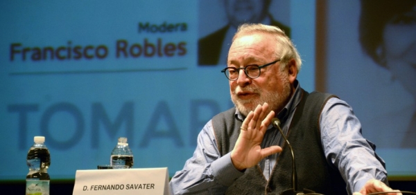 Fernando Savater: "Los territorios no tienen derechos, somos los ciudadanos los que tenemos ese derecho"