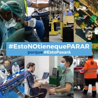 Los empresarios de Sevilla se suman a la campa&ntilde;a #EstoNOtienequePARAR