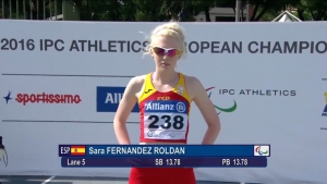 La gran promesa tomare&ntilde;a, Sara Fern&aacute;ndez, logra la medalla de bronce en el V campeonato de Europa IPC