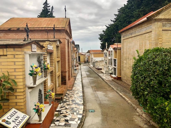 Protocolo anti COVID en el Cementerio Municipal de Gines