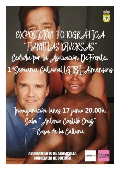 Inaugurada en Almensilla la exposici&oacute;n 'Familias Diversas'