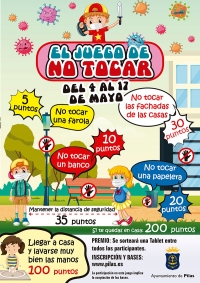 El Ayuntamiento de Pilas lanza &ldquo;El juego de no tocar&rdquo;, una campa&ntilde;a para aprender a disfrutar de los paseos diarios
