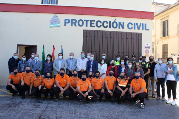 Protecci&oacute;n Civil de Gines estrena nueva sede e  incorpora un nuevo veh&iacute;culo