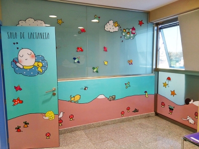 El Hospital Nisa Sevilla-Aljarafe humaniza el &aacute;rea de Pediatr&iacute;a y las salas de dilataci&oacute;n