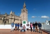 Huévar lleva su “Muro de Filípides” a la Casa de la Provincia de Sevilla