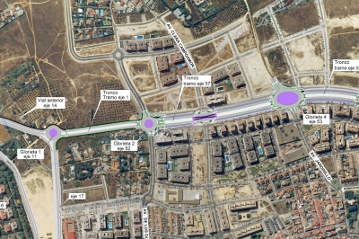 Adjudicado el proyecto de carril bici y de rampa accesible de la Ronda Sur