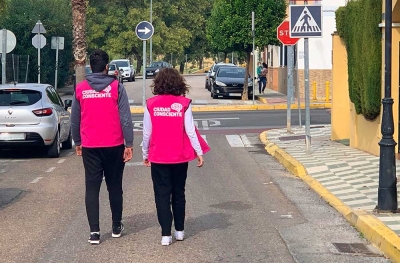 Patrullas informativas en Bormujos para concienciar a la ciudadan&iacute;a sobre el cumplimiento de las medidas preventivas