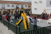 Se inaugura en Sanl&uacute;car la Mayor el primer parque adaptado para personas con discapacidad f&iacute;sica