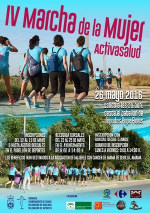 Llega a Camas la IV Marcha de la Mujer