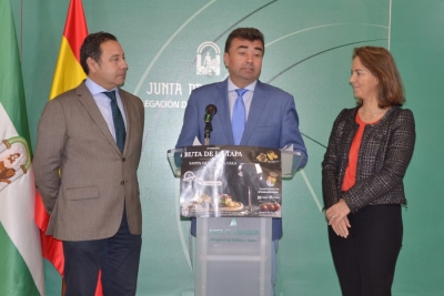 Santa Olalla del Cala presenta en Sevilla la X Feria de la Tapa, que se celebrar&aacute; el 30 y 31 de Marzo