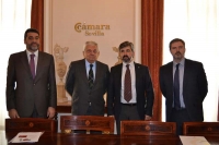 La C&aacute;mara de Sevilla y Coria del R&iacute;o impulsan conjuntamente el desarrollo inteligente del municipio