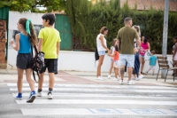 Los caminos escolares seguros empezar&aacute;n en el colegio CEIP Guadalquivir en septiembre