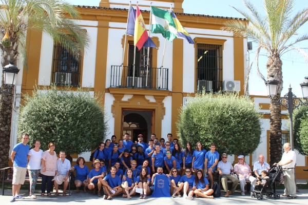 Gines acoge a j&oacute;venes de hasta siete pa&iacute;ses europeos dentro  de un intercambio cultural