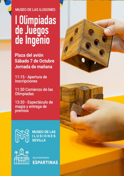 Espartinas celebra sus primeras olimpiadas de juegos de ingenio de la mano del Museo de las Ilusiones de Sevilla