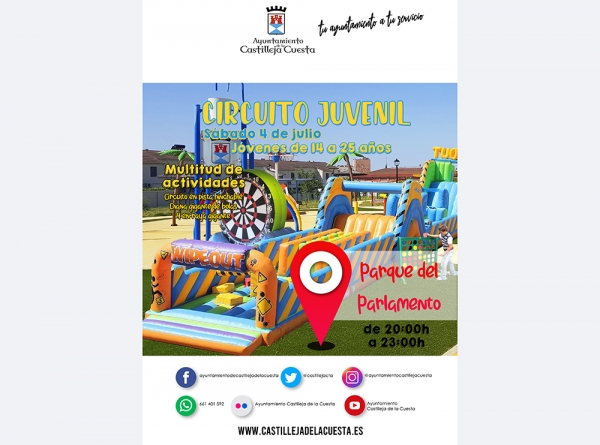 Un circuito juvenil con multijuegos inaugura el programa de actividades &#039;Sábado Joven&#039;