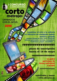 I Concurso de Cortometrajes grabados con el m&oacute;vil en Olivares