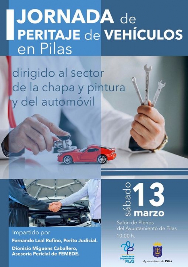 Primera Jornada de Peritaje de Veh&iacute;culos en Pilas