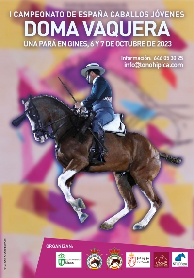 'Una Pará en Gines', sede del primer Campeonato de España de Doma Vaquera de Caballos Jóvenes