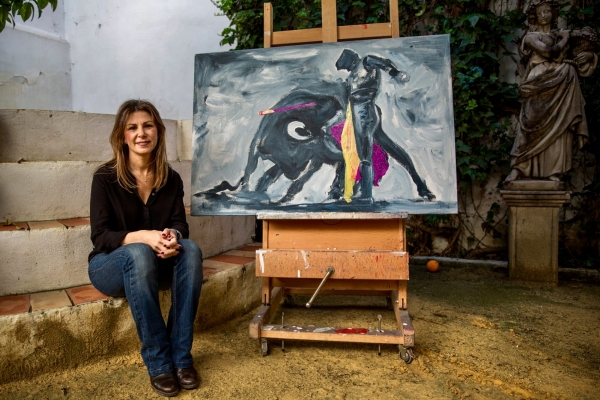 Capote y pincel se unen en &lsquo;Tauromaqu&iacute;a&rsquo;, la exposici&oacute;n de In&eacute;s Loring