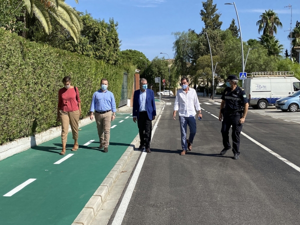 La nueva calle Molino, un cambio hist&oacute;rico en la movilidad de Tomares