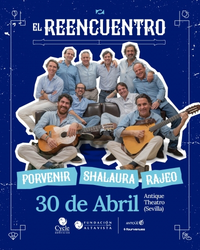 Vuelve la rumba sevillana de los 2000 en un gran concierto solidario gracias a las entidades tomare&ntilde;as Grupo Cycle y Fundaci&oacute;n Altavista