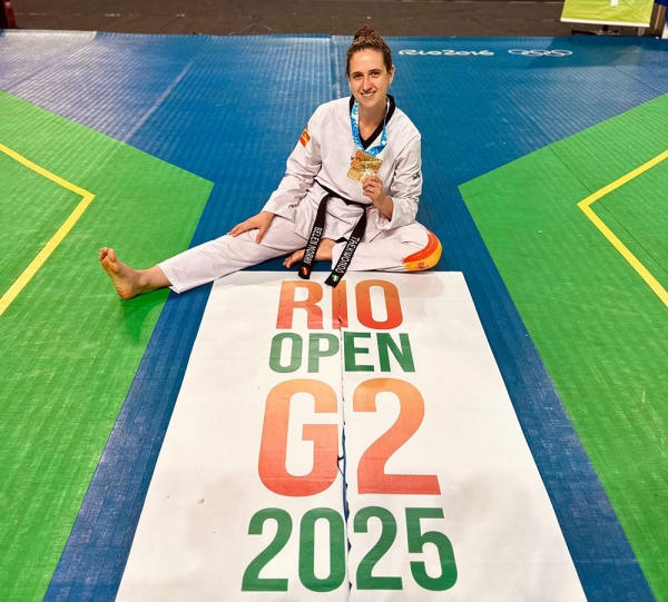 La taekwondista Bel&eacute;n Mor&aacute;n, top 3 mundial, encender&aacute; el &lsquo;alumbrao&rsquo; de la Feria de Mairena 2025