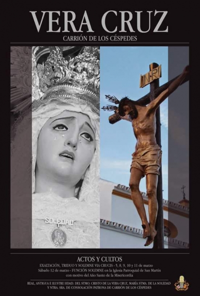 La Hermandad de Vera-Cruz de Carri&oacute;n comienza sus cultos a los titulares